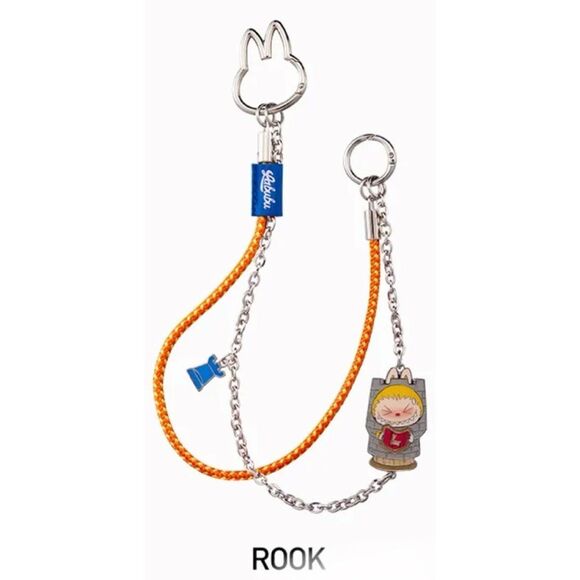 SEALED POP MART MONSTERS‎ LABUBU Let’s Checkmate Series- Pendant Blind Box, ROOK - Picture 1 of 10